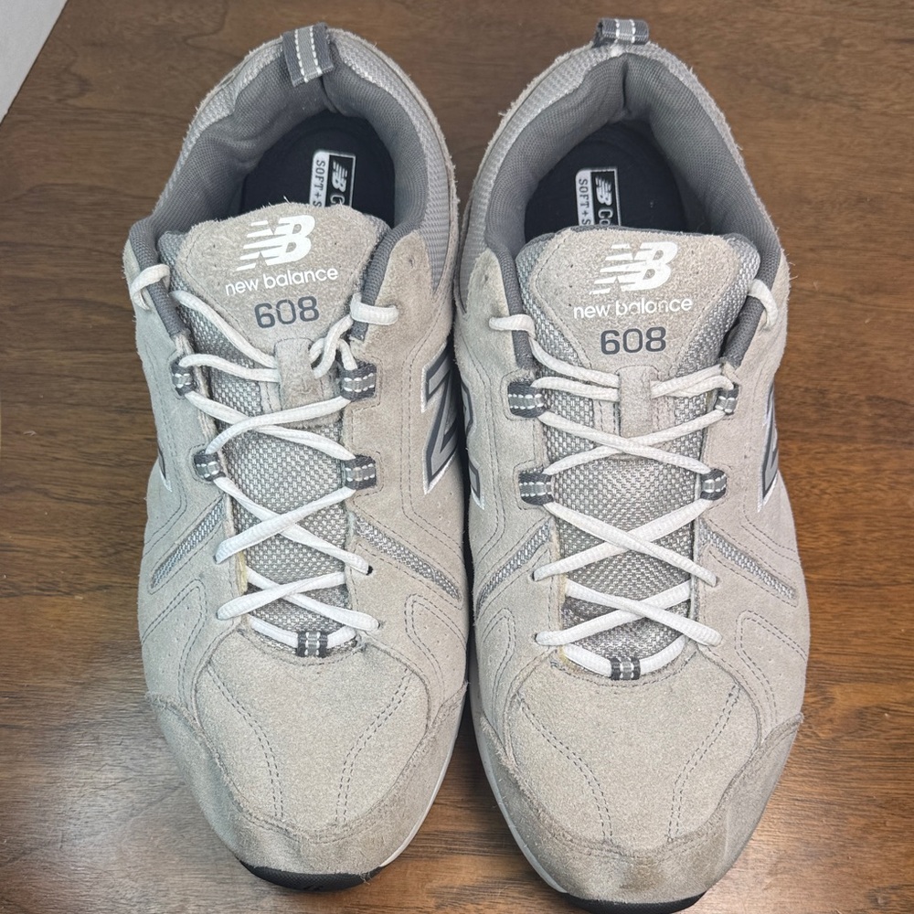 New Balance 608 V5 Mens Gray Ultra-wide Sneakers Tennis Shoes, sz 12 4E - Picture 3 of 13